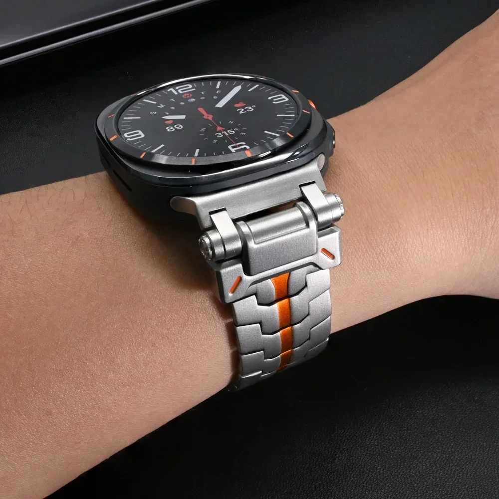 Luxury Stainless Steel Business Watch Band - No Gaps QuickFit Bracelet