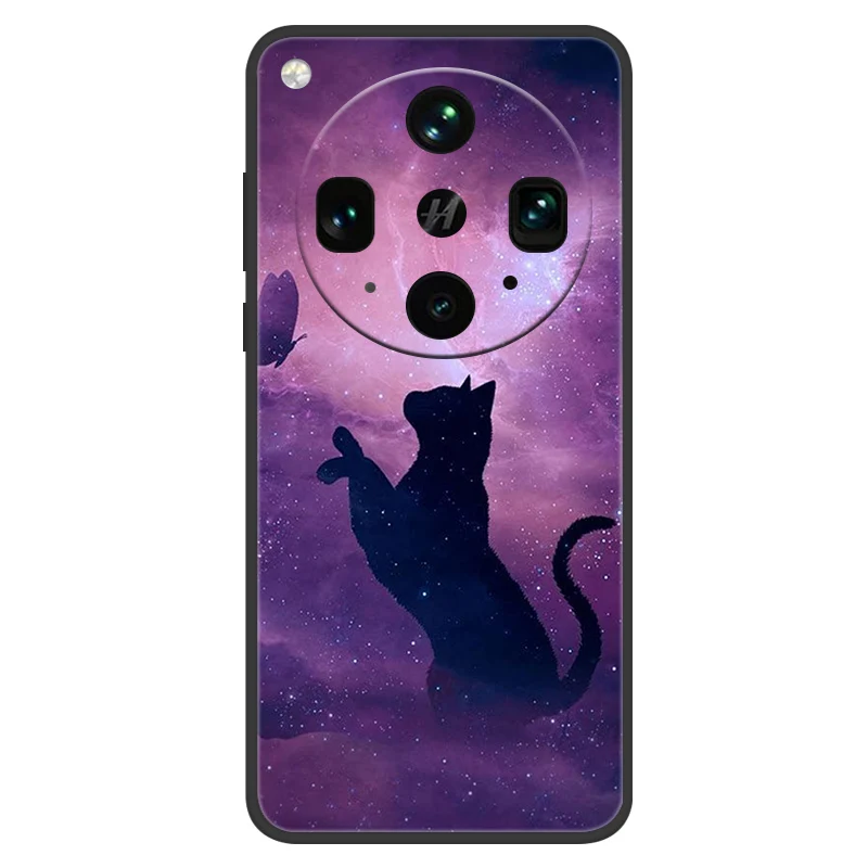 Charming Painted Silicone Shockproof Back Cover Case