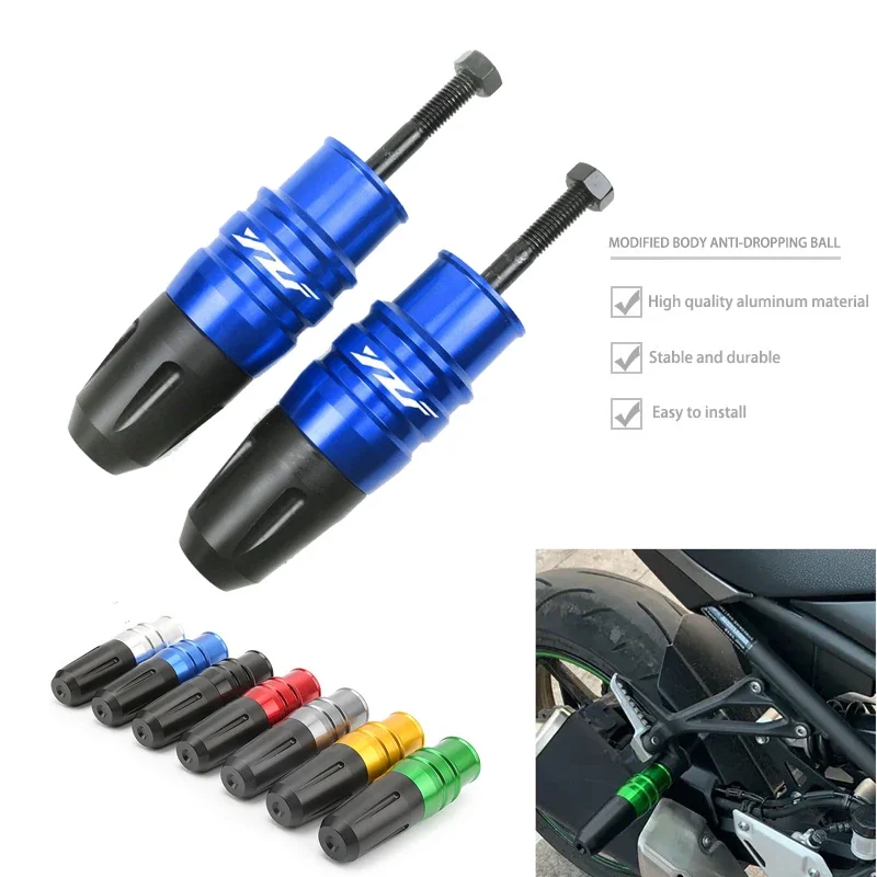 Protezione Anticaduta Per Moto Crash Pad Cursori Di Scarico Crash Protector Per Yamaha Fz1 Fz6 Fz8 Yzfr3 Yzfr25 Yzfr15 Yzf-R3