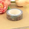 2023 NEW 1X 10M Decorative Retro Travel Japanese Washi Tape for Scrapbooking Planner Adhesive Masking Tape Cute Stationery 2