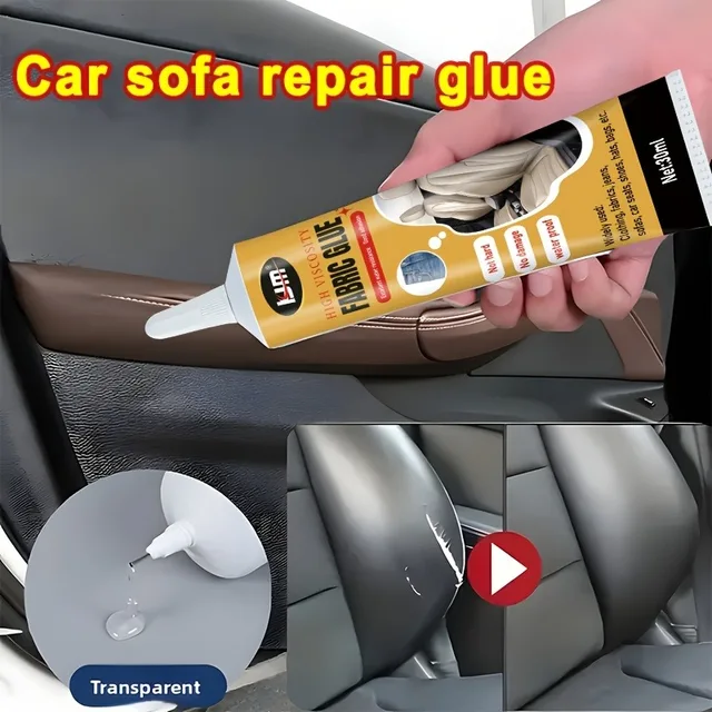 KJM Automotive Adhesive: Fixes Interior Plastic/Leather Seats & Bonds Windproof 3