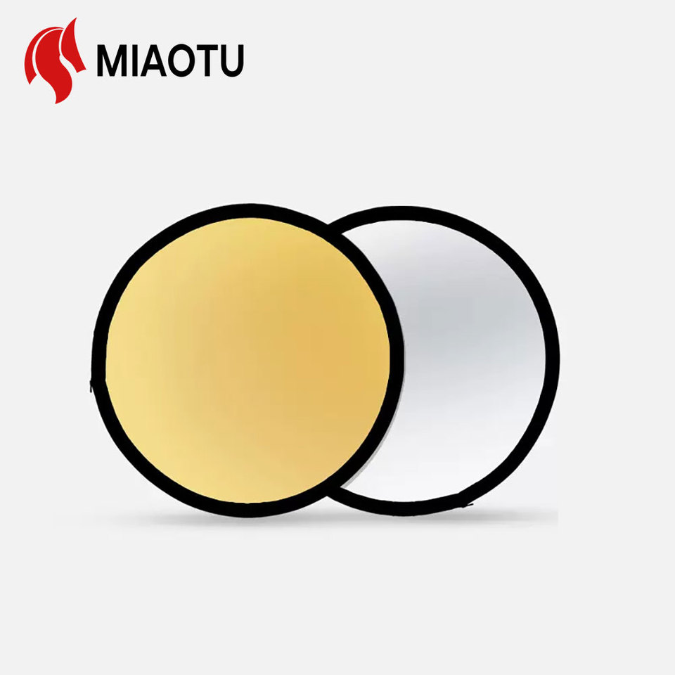 MIAOTU Photography 2 in 1 reflector studio photography reflector outdoor fill light selfie fill light suitable for photography