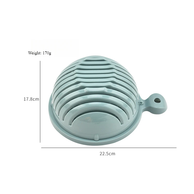 Fruit and vegetable cutting bowl, salad chopper, fruit and vegetable slicer, kitchen gadgets