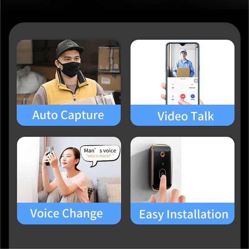 Рисунок 6 - Wi-Fi видеодомофон дверной звонок