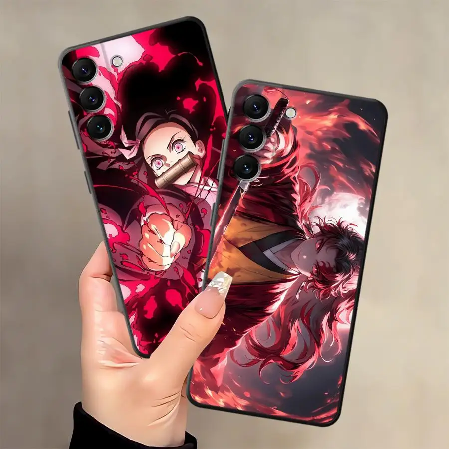 Demons Anime Slayer Soft Back Phone Cover Case