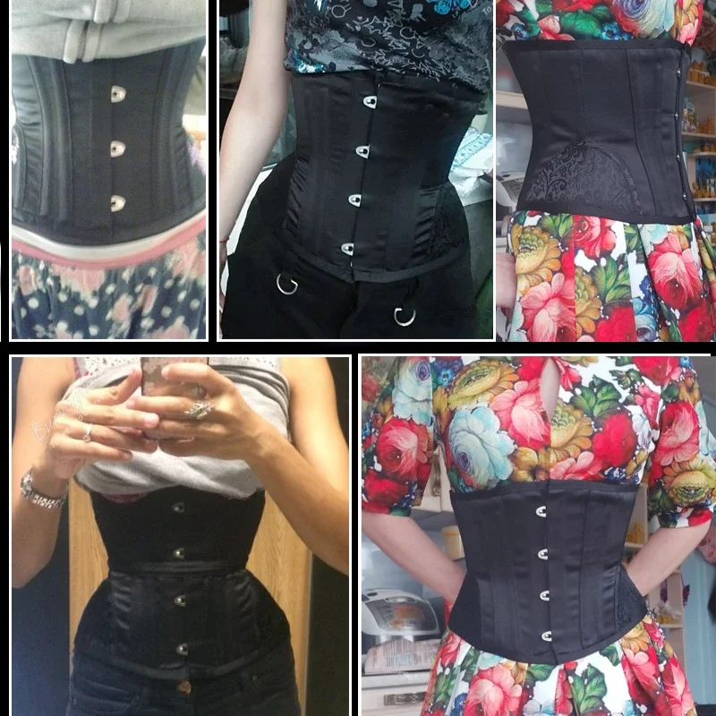 Waist Trainer Waist Corset Body Shaper Corset Bustier Top Lace Corset Gothic Corsets Steampunk Corset Top Short Torso