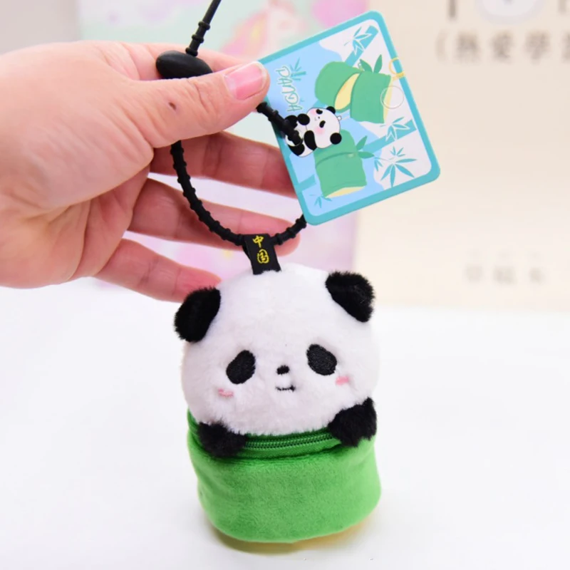 Cute Panda Capybara Coin Purse Zipper Bag Stylish Mini Wallet For Women Men Creative Kawaii Mini Storage Bag Birthday Gifts