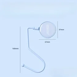 Cute Morandi Heavy Duty Bag Hook - Stylish Handbag Hanger (Blue)