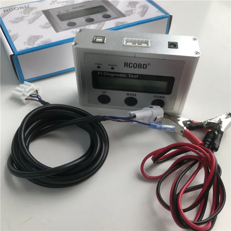 Factory price offer new handheld for yamaha motorcycle code reader with full cables 2 years