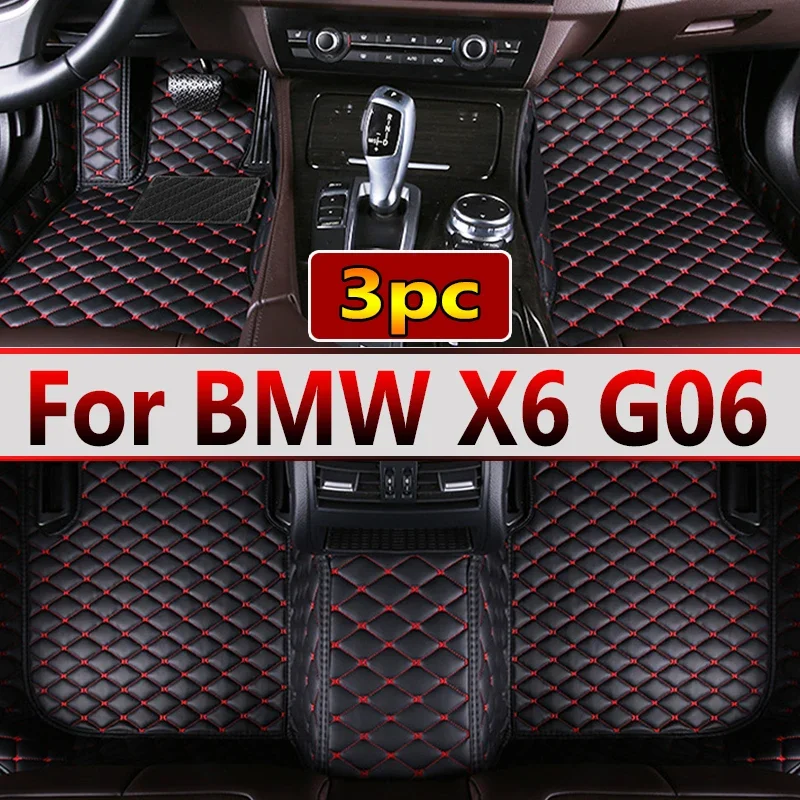 

Автомобильные напольные коврики для BMW X6 G06 2020 2021, индивидуальные автомобильные накладки на ногу, аксессуары для интерьера