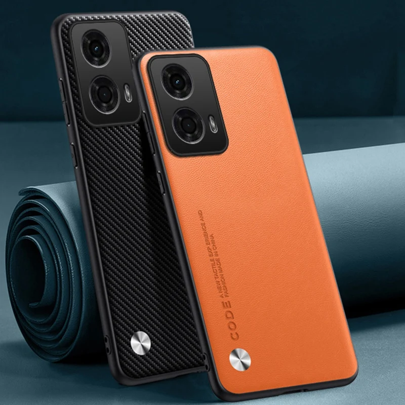 Premium PU Leather Phone Case - Sleek & Durable Back Cover