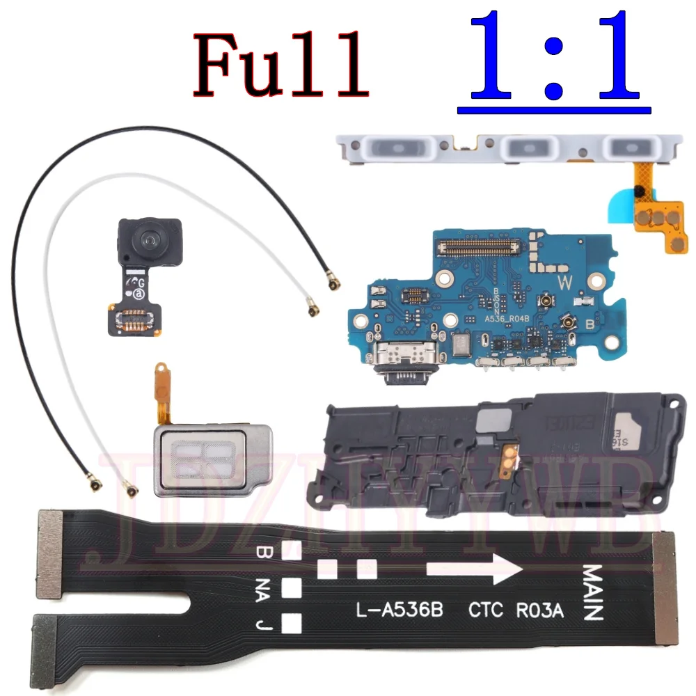 Enhanced Charging Port Antenna Board with Earpiece and Loudspeaker