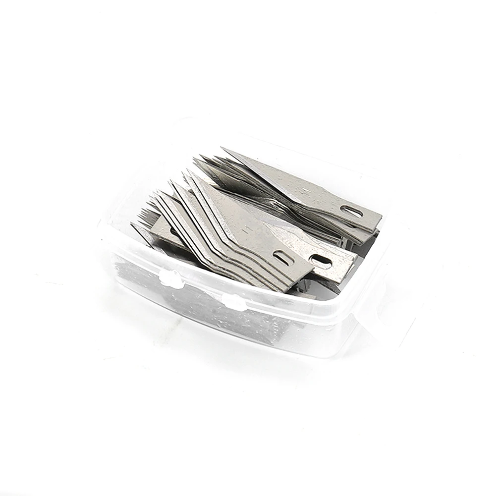 Crafts Blades 11# Style 50/100pcs Tool X-acto Exacto Graver Hobby Multi Tool Parts Replacement Accessories Workshop Assembly crafts blades