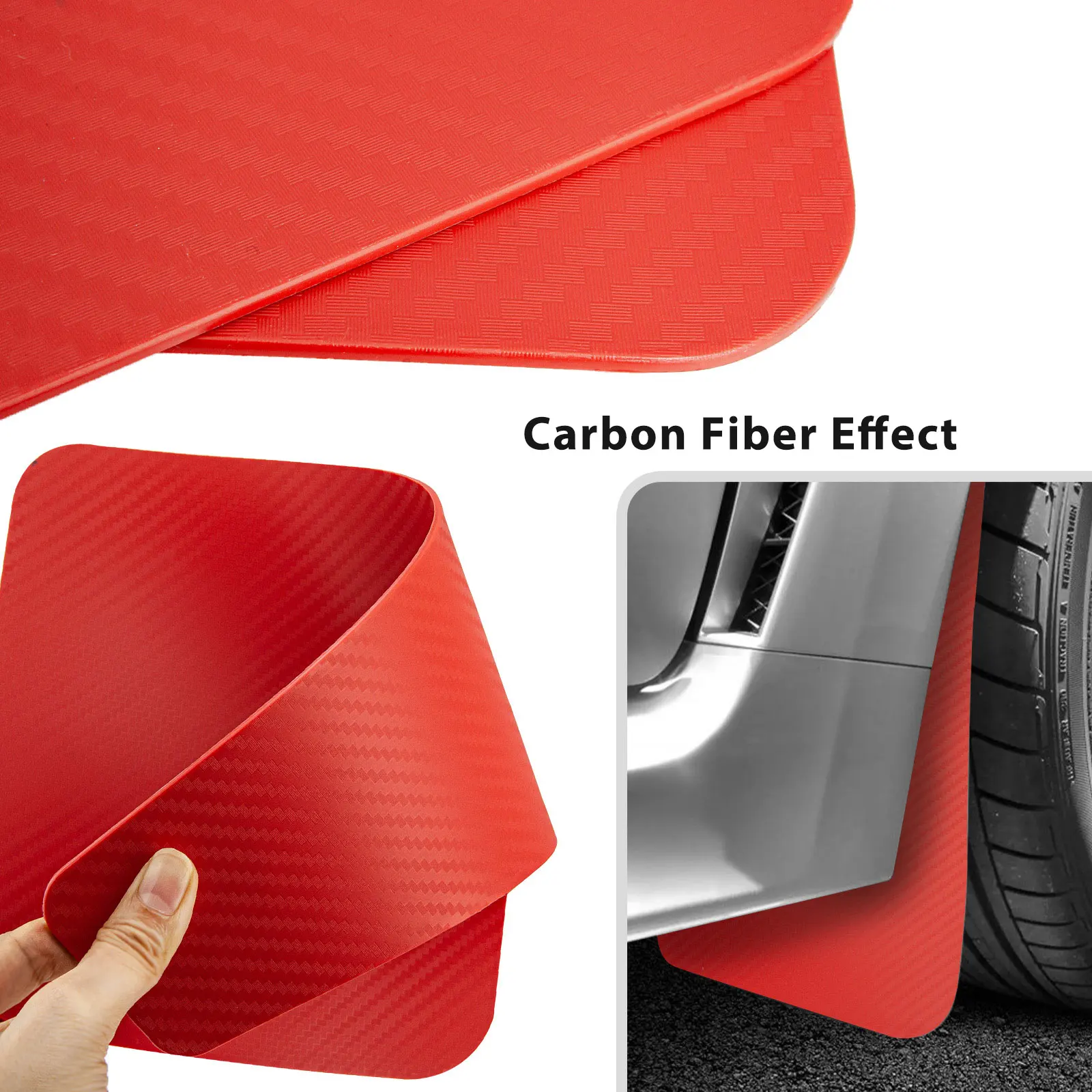 赤マッドガードホンダシビックタイプ R タイプ R タイプ S GX Mugen Si