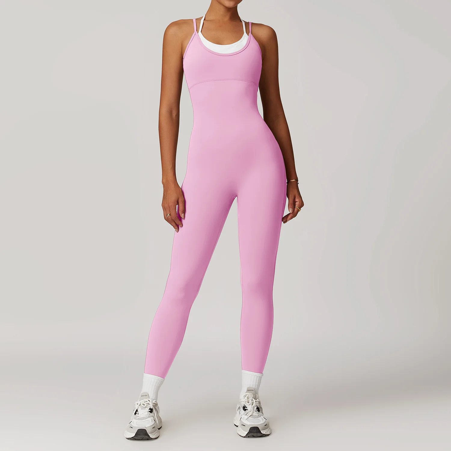 Yoga Set Women's Sportswear Fitness Rompers One Piece Strap Sports Bodysuit Sleeveless Workout JumpSuits Tracksuit Gym Clothes yoga set sports set gym workout set sportswear set fitness set yoga pants set fitness jumpsuit fitness one piece wear