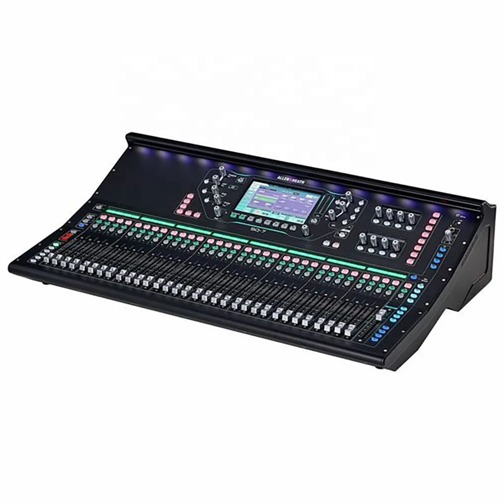 Allen & Heath Sq7 Mixer Audio Digitale A 48 Canali Per Esterni Indoor Stage Performance Line Array Altoparlanti Mixer Di Sistema