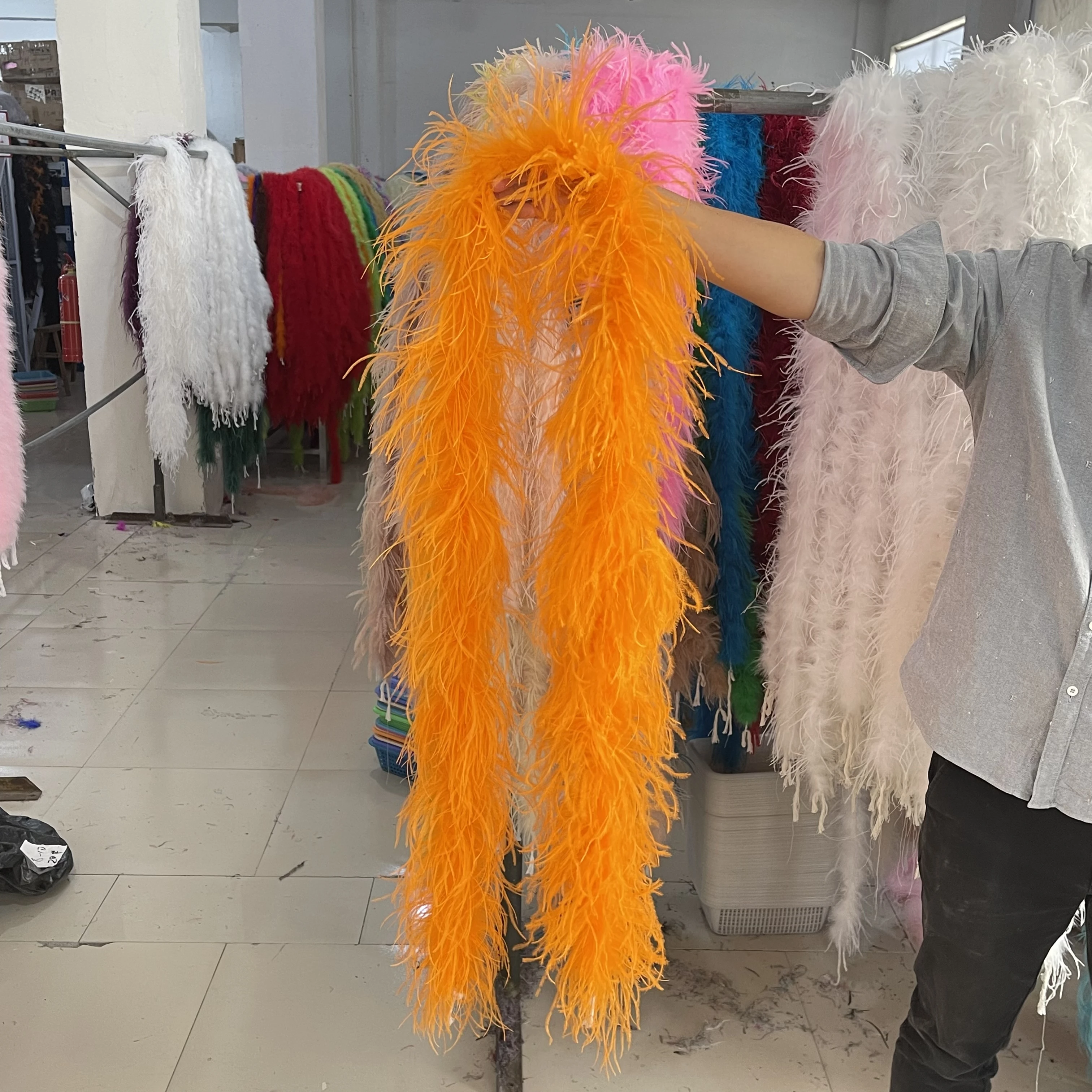 

Цветное 6-слойное искусственное платье с бахромой для свадебной вечеринки, одежда для шитья, шлейф для рукоделия 1/2/3/4 м на заказ