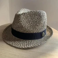 Good Quality Straw Hat Summer Hollow Jazz Fedora Hats Fashion Handmade Grass Outdoor Sun Hat Octagonal Cap Sombreros De Mujer 6