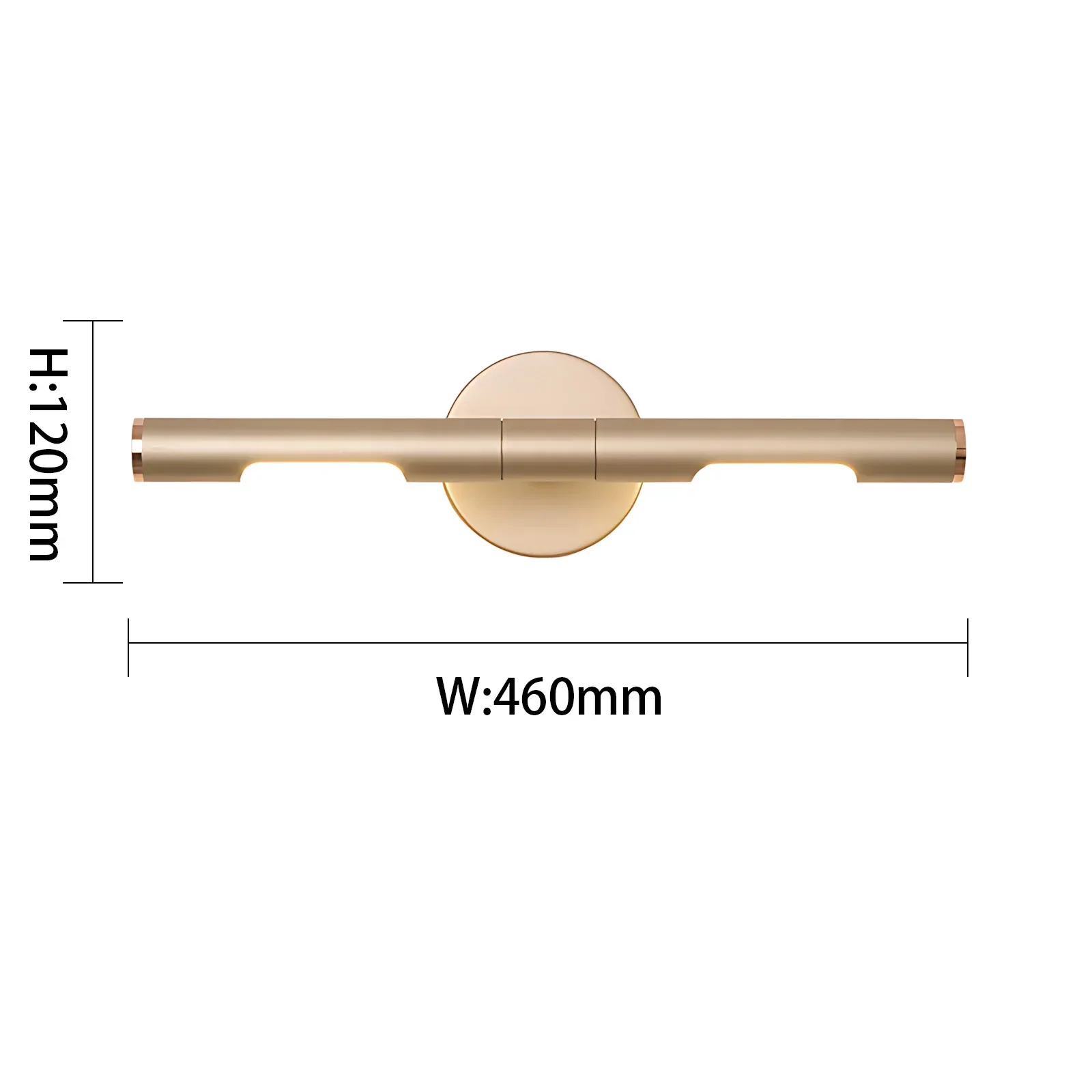 modern Nordic Mirror Led Front Light Wall Lamp For Stairway Bathroom Washstand Porch Restroom Hallway Gallery Wall Sconce