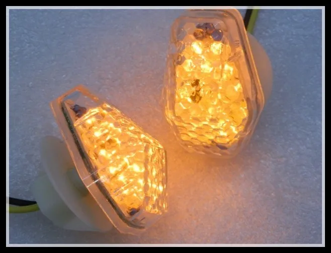 Trasparente Led Indicatori Di Direzione Flush Mount Per 2000-2005 Suzuki Gsxr Gsx-R 750 01 02 03