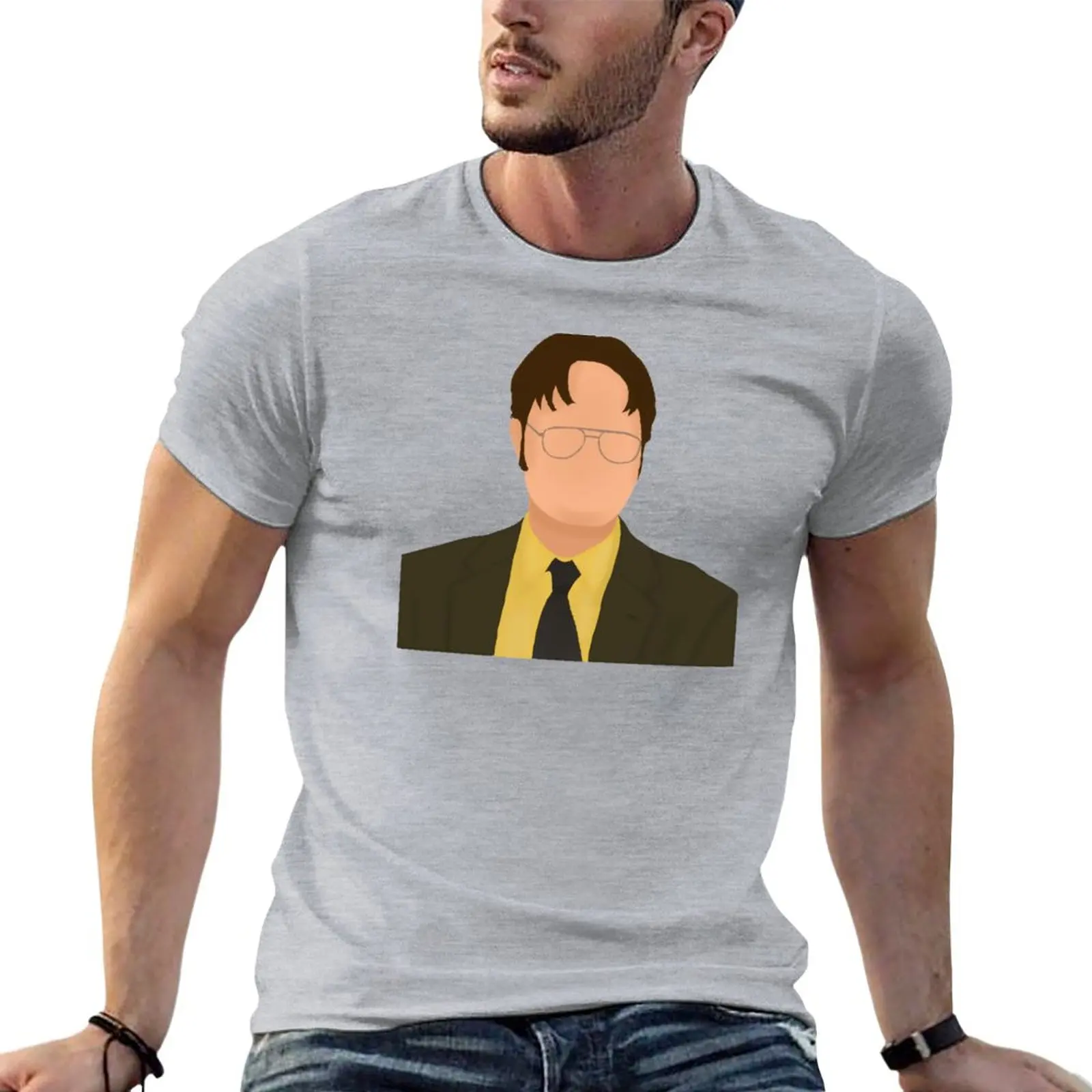 

Мужские футболки с рисунком Dwight Schrute