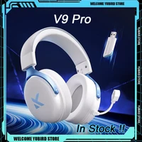 MCHOSE V9 Pro Music Gaming Headphones 3-mode Wireless Noise Reduction Mic Customized Head-mounted Music Earphones Pc Accessories