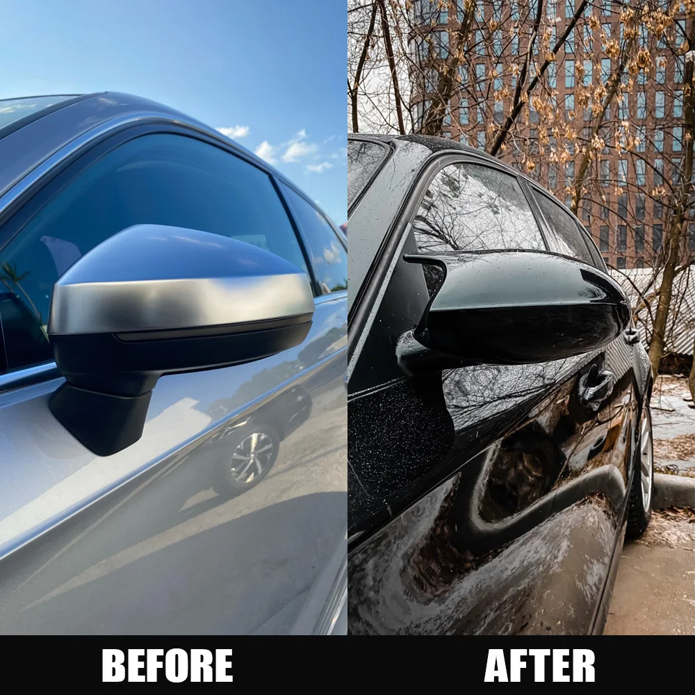 

2 шт./комплект, защитные боковые крылья для заднего зеркала BMW 1 3 серии E81 E82 E87 E90 E92