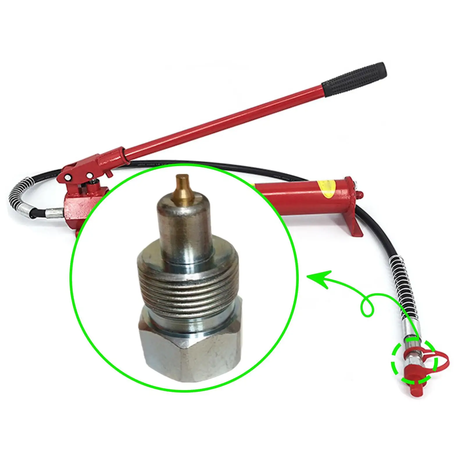 Hydraulic Jack Coupler Fitting Accessories Metal Industrial Directly Replace