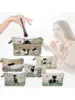 1pc Retro Cat Pattern Makeup Pouch - Stylish & Durable Travel Organizer - Water-resistant 1