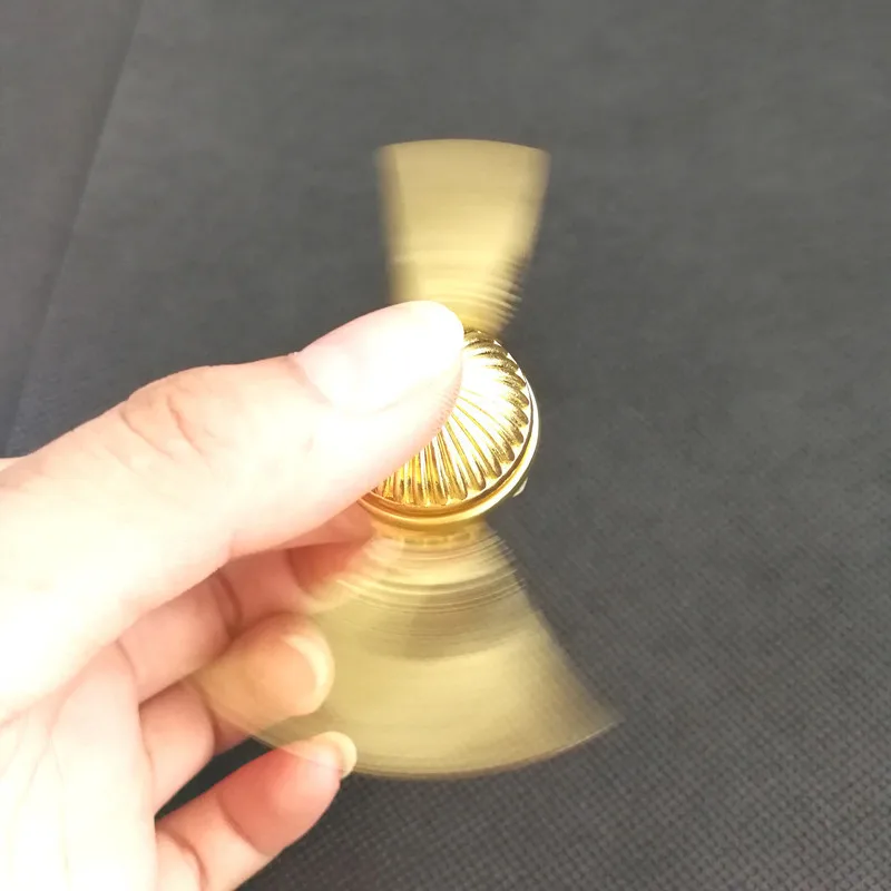 Tanio Fun Fidget Spinner Metal Golden Cupid Ball