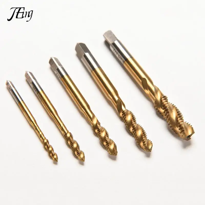 

M3 M4 M5 M6 M8 High Speed Steel HSS Screw Thread Metric Spiral Hand Plug Tap Kit