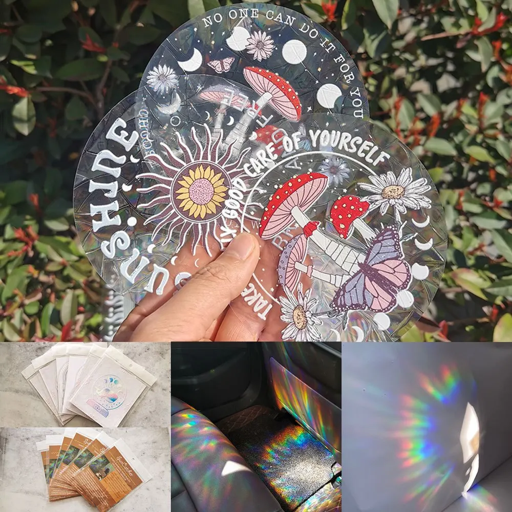 Suncatcher Window Stickers Rainbow DIY
