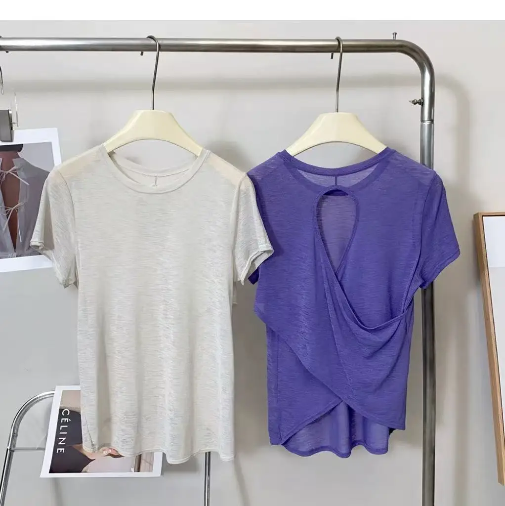 รูปสินค้า เสื้อโยคะกระชับรูปทรง ใส่สบาย สำหรับผู้หญิง