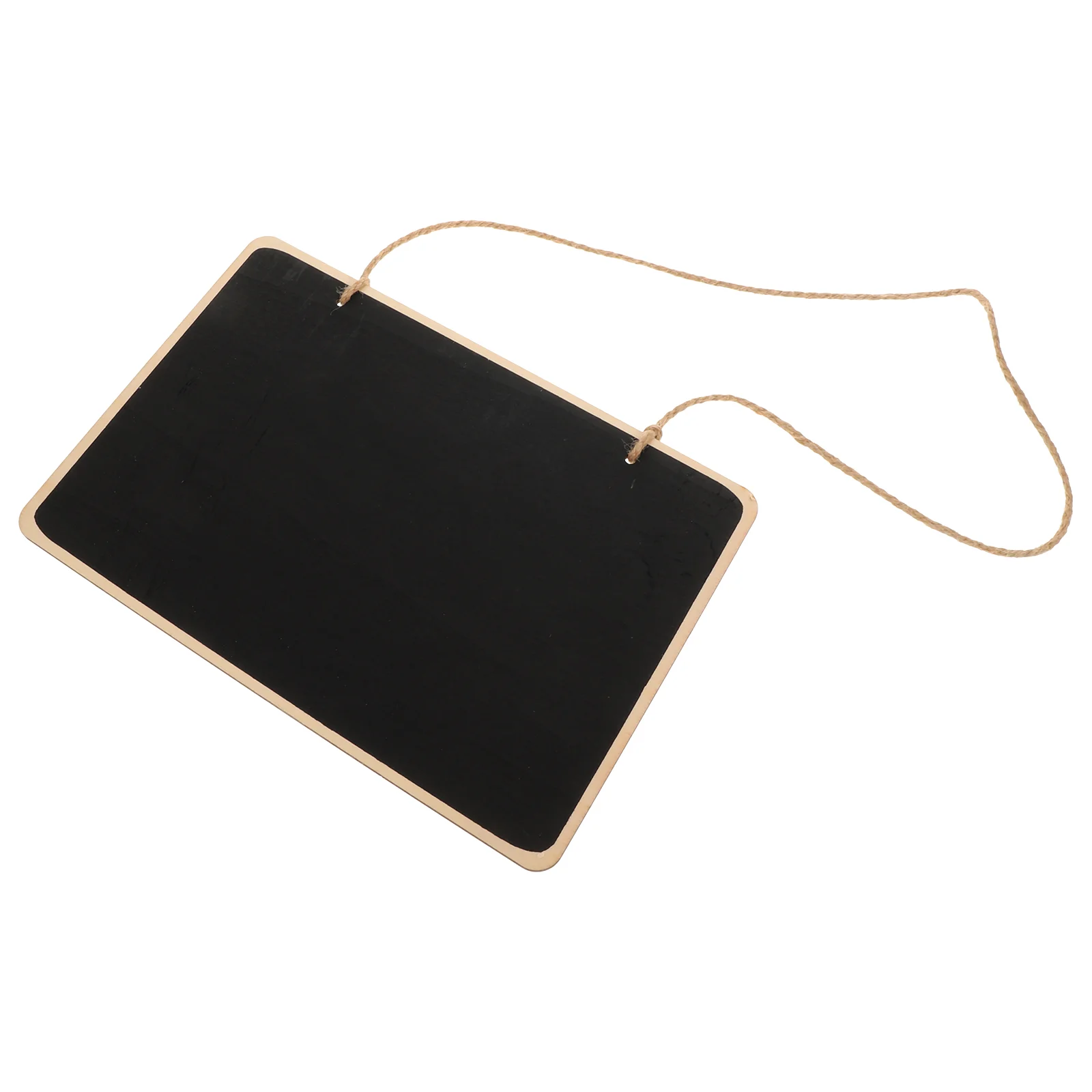 

Wooden Hanging Chalkboard Sign Writing Memo Board Sign Wall Hanging Message Board
