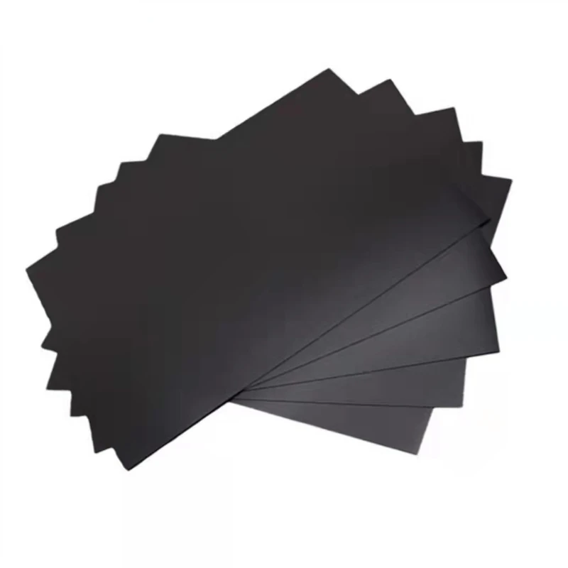 A4 Magnet Sheets Black Magnetic Mats for Refrigerator Photo and Picture  Cutting Die Craft Magnets Magnetic on One Side 0.5mm