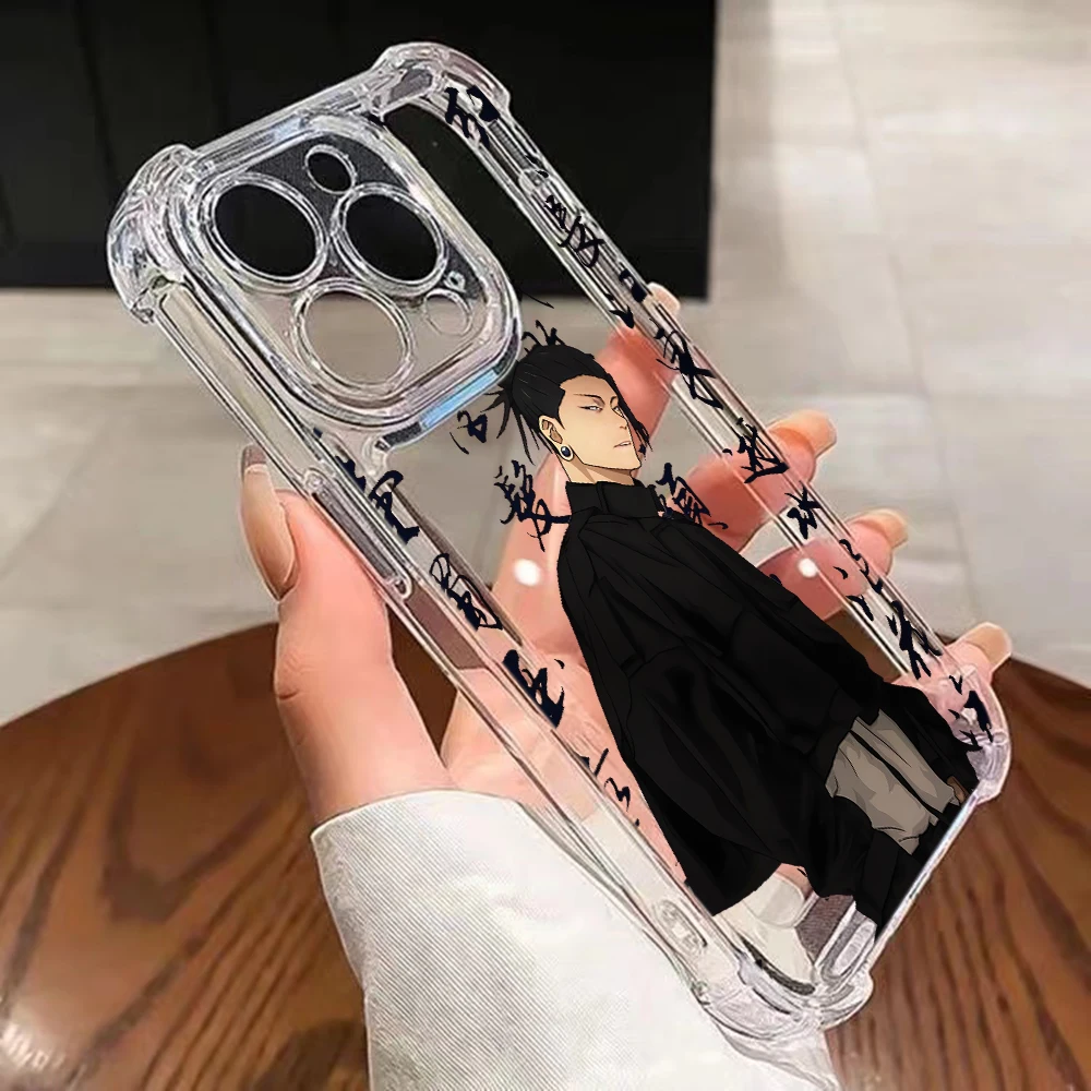 Sleek Black Gojo Fashion Jujutsu Kaisen Phone Case