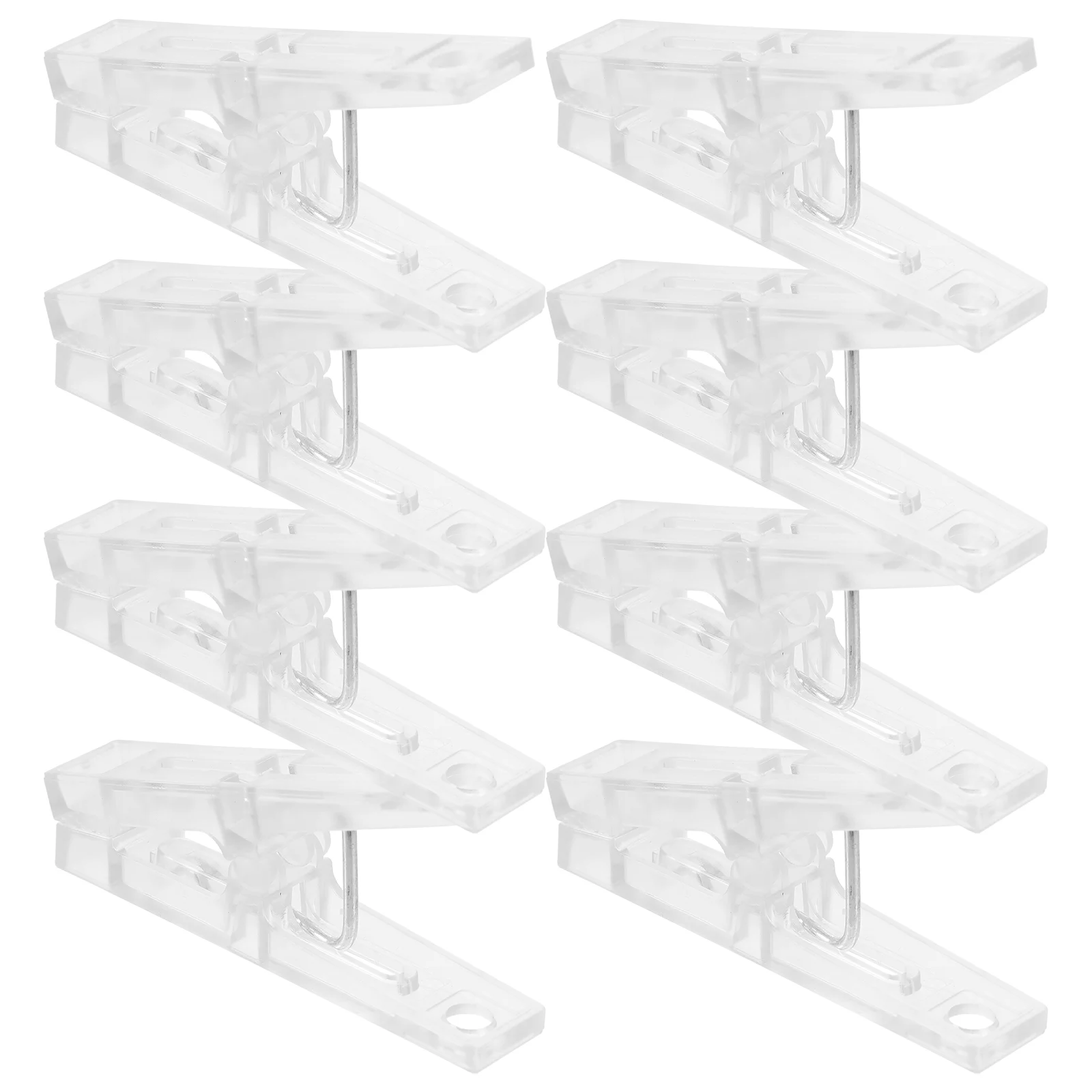 

10 PCS Laundry Clips Beach Pool Chair Windproof Clothespins Mini for Hanging Abs Clothing Drying