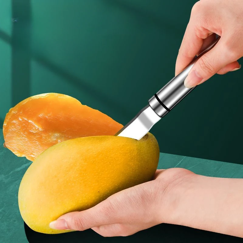 Mango Corer Kitchen Tools 304 Stainless Steel Multi-functional Fruit Corer Cutting Mango Meat Remover Pineapple Core Remover New
