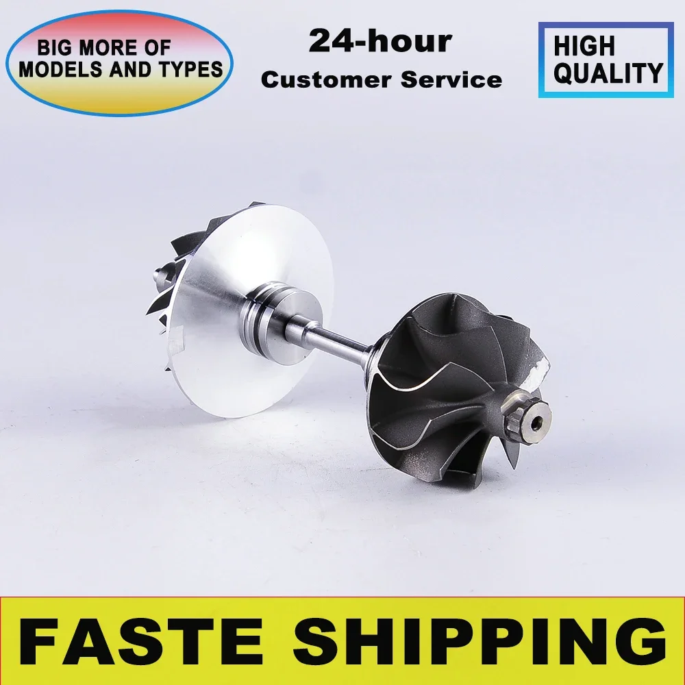 Turbine Rotor Assy 775517-0001 for VW Golf Jetta Passat Polo 1.6 TDI 77Kw 105HP 2009- 03L253016T Turbocharger Shaft and Wheel