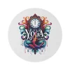 7 Chakras Meditation Yoga Carpet living room Colorful Round Rug for Yoga Lovers Floor Mat Yoga Room Decor Easter Festivals Gift