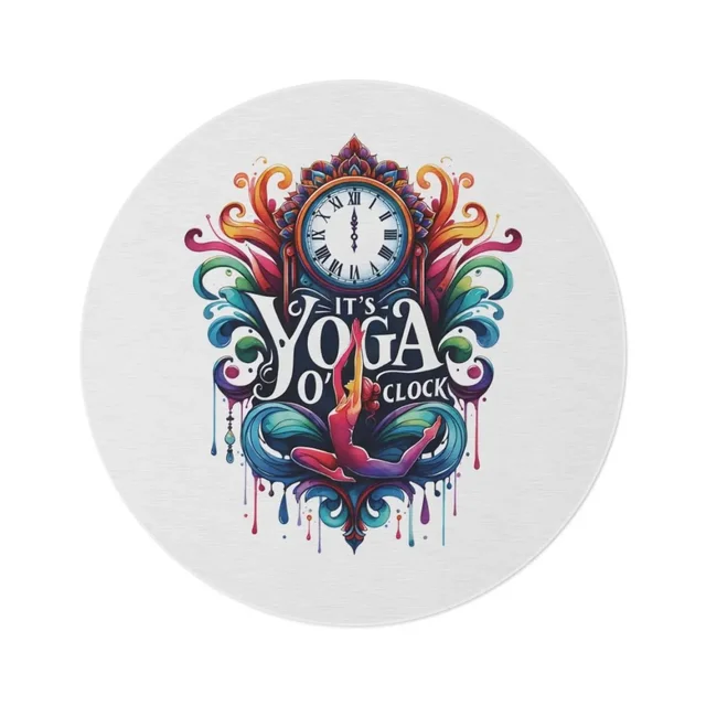 7 Chakras Meditation Yoga Carpet living room Colorful Round Rug for Yoga Lovers Floor Mat Yoga Room Decor Easter Festivals Gift