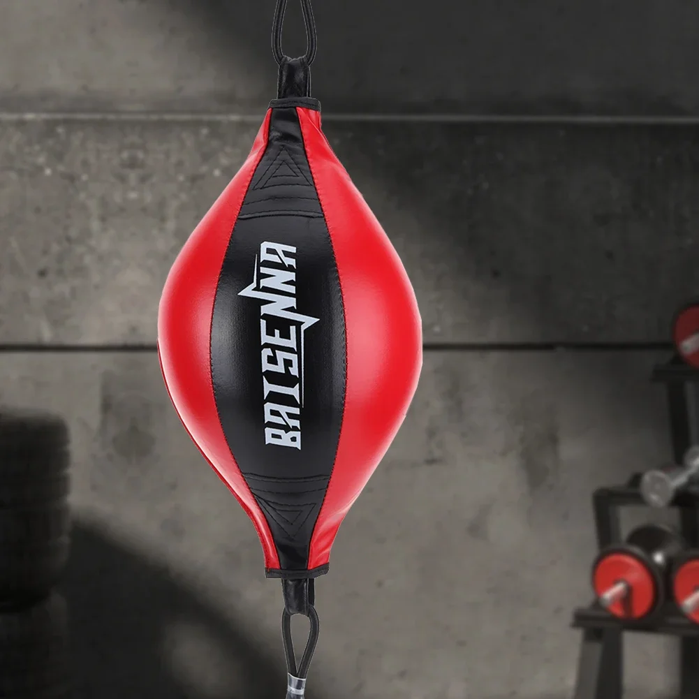 Training Reaction Speed Balls PU Leather Inflatable Punching Bag Boxing Speed Training Bag Gym Fitness Sports Equipment