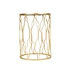 Nest Gold Coffee Tables Set Modern Design Round Side End Table Luxury Golden Mirror Speaker Coffee Table 1