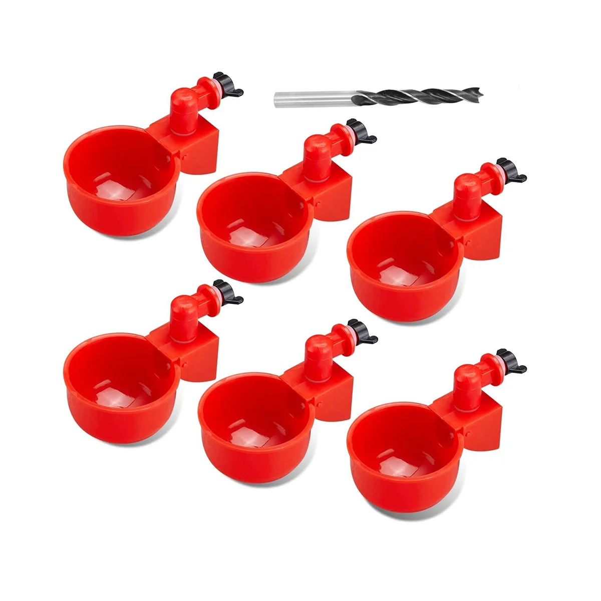 

Стаканы для воды для курицы, автоматический набор для наполнения курицы водой для птицы, поилка для птицы, чаша для цыплят