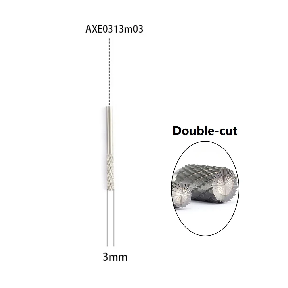 

Double Cut Tungsten Steel Grinder Carbide Rotary File Cylindrical Ball End Milling Cutter Metal Grinding Engraving Groove