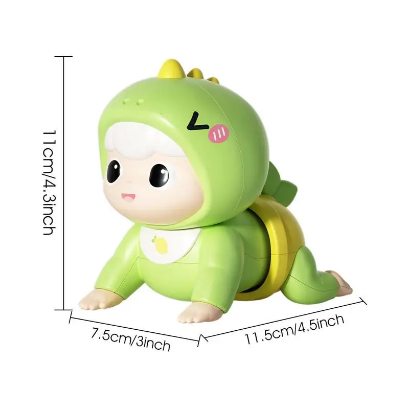Crawling Toys Baby Electric Crawling Toy with Sound and Music Baby Electronic Pets Musical Toys Educational Toddler Moving Toy 6
