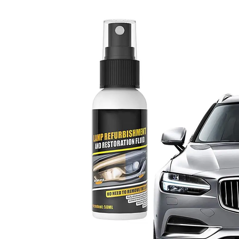 

Car Headlight Restoration Spray Anti-scratch Liquid Automotive Headlight Cleaner & Polishing Car Light Repair Agent Tool For SUV
