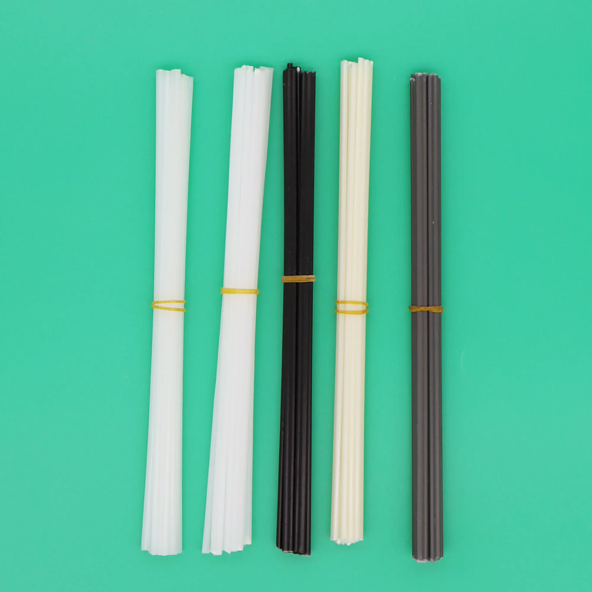 50pcs 20cm Plastic Welding Rods ABS/PP/PVC/PE Welding Sticks Rod For Plastic Welder Gun Bumper Repair Supplies