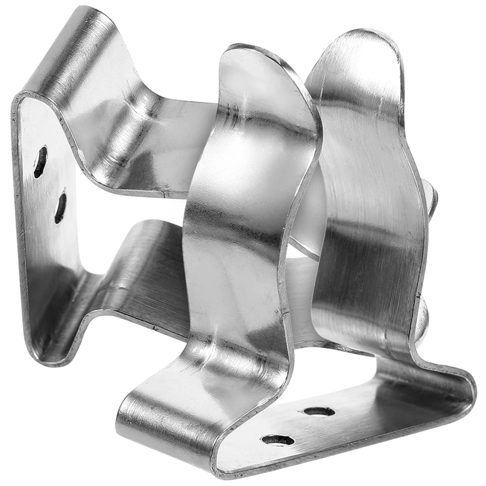 

2 Pcs Brackets Paddle Fixing Fixed Buckle Outdoor Clamp Large Deck Mounted Clip with Screw Sturdy