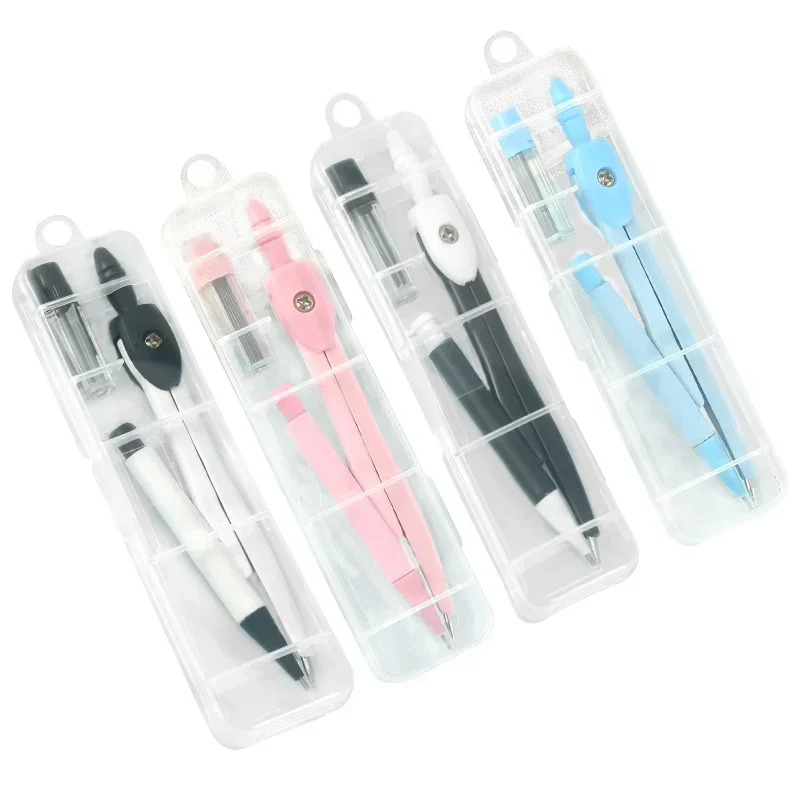 Practical Professional Compass Set School Office Drawing Maths Geometry Learning Tools Students Gift Prizes drawing compass